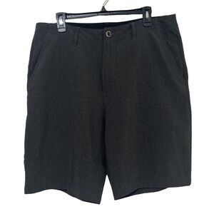 Volcom Surf & Turf Hybrid Shorts 4-Way Stretch Charcoal Grey Men's Size 36
